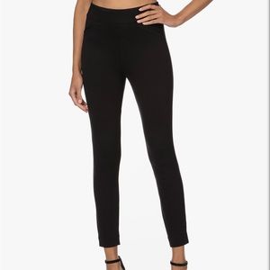 SPANX The Perfect Black Pant, Ankle Backseam Skinny Leggings Sz M